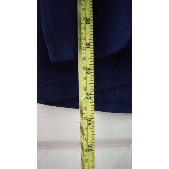 Lisa Rinna Collection Women's Navy Blue Cowl Neck Sweater Size M - Picture 4 of 6